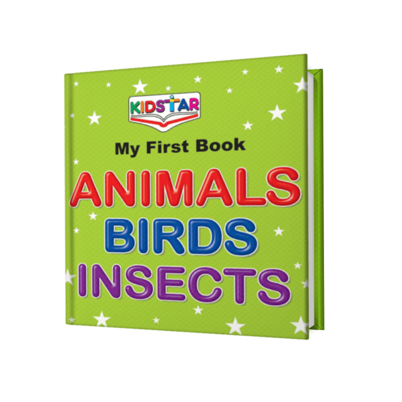 Foam Binding Kidstar Book (Animals, Birds & Insects)