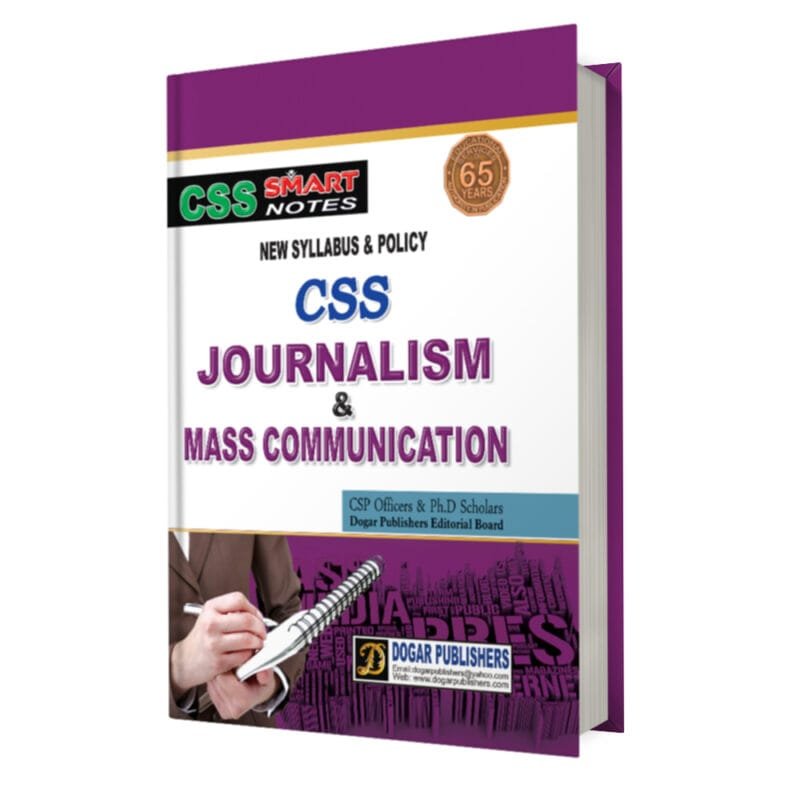 CSS Journalism & Mass Communication Optional