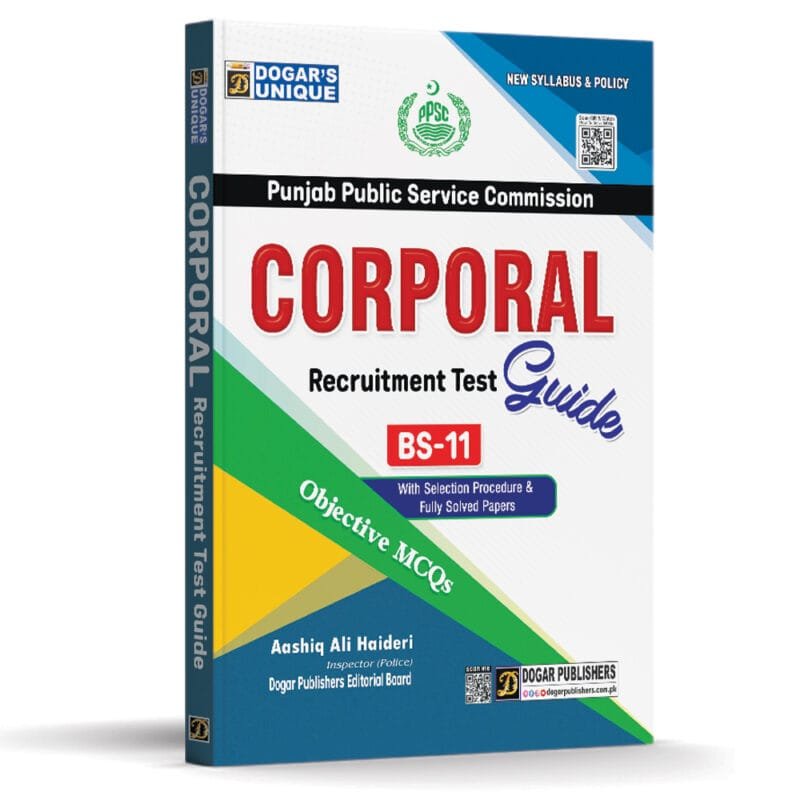 PPSC Corporal Recruitment Test Guide