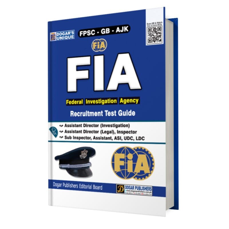 FIA Recruitment Test Guide (New Syllabus & Policy)