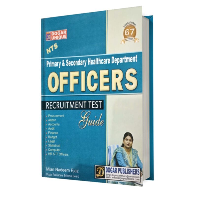 Primary & Secondary Healthcare Department Officers Recruitment Test Guide (Senior Posts)