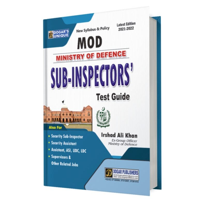 Ministry of Defence Sub-Inspector Test Guide MOD SI