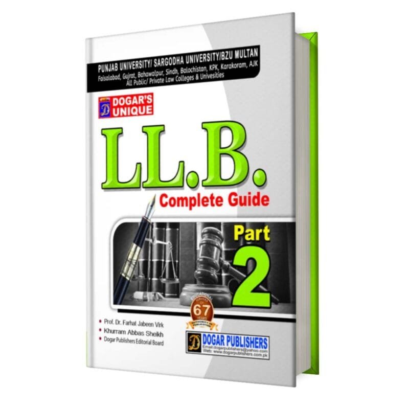 LLB 3 Years Part 2 Guide