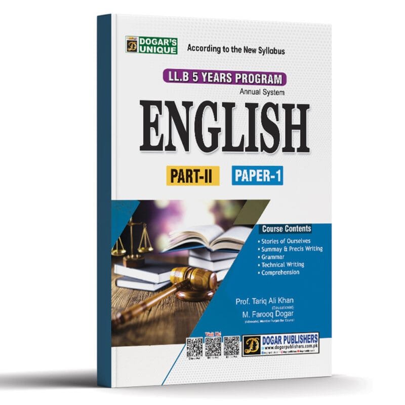 LLB English Part 2 (5 Years Program)