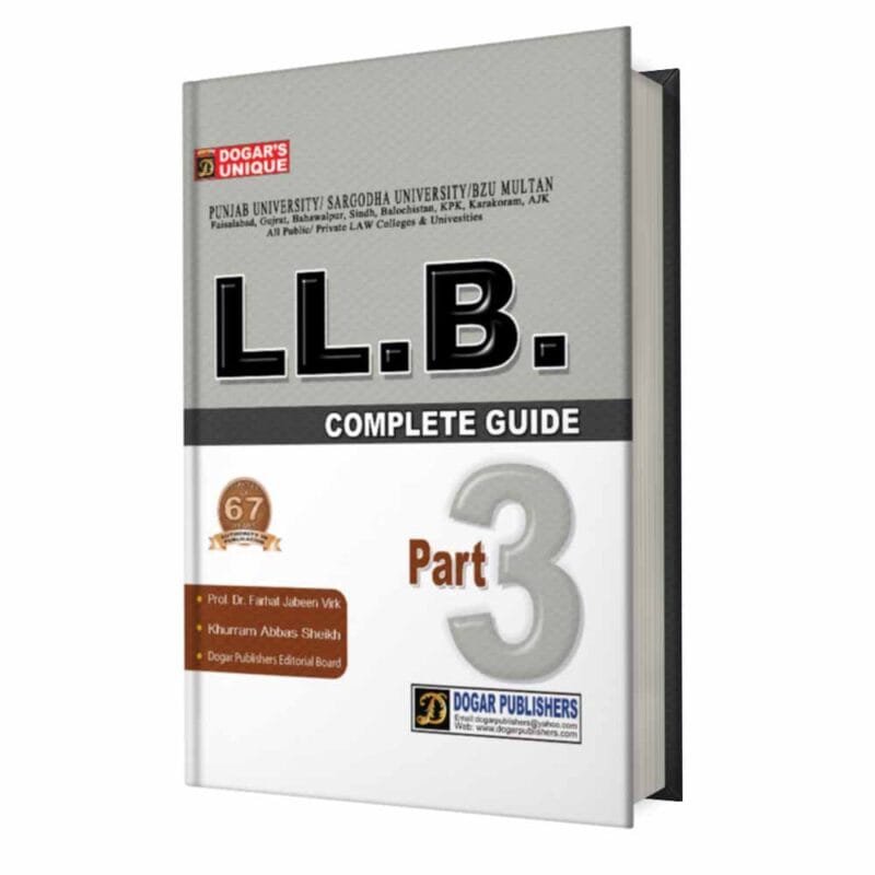 LLB Guide 3 Years Part 3