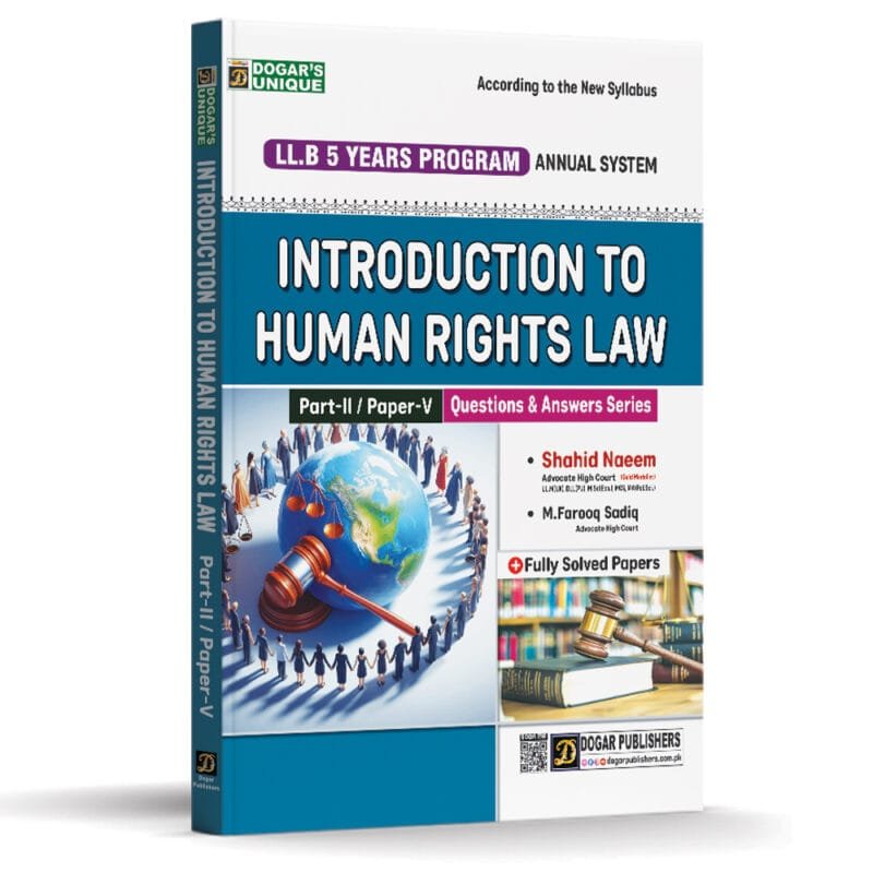 LLB Introduction to Human Rights Law Part 2 (5 Years Program)