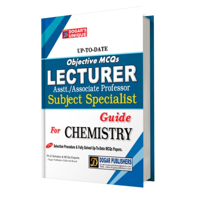 Lecturer Chemistry Subject Specialist Recruitment Guide