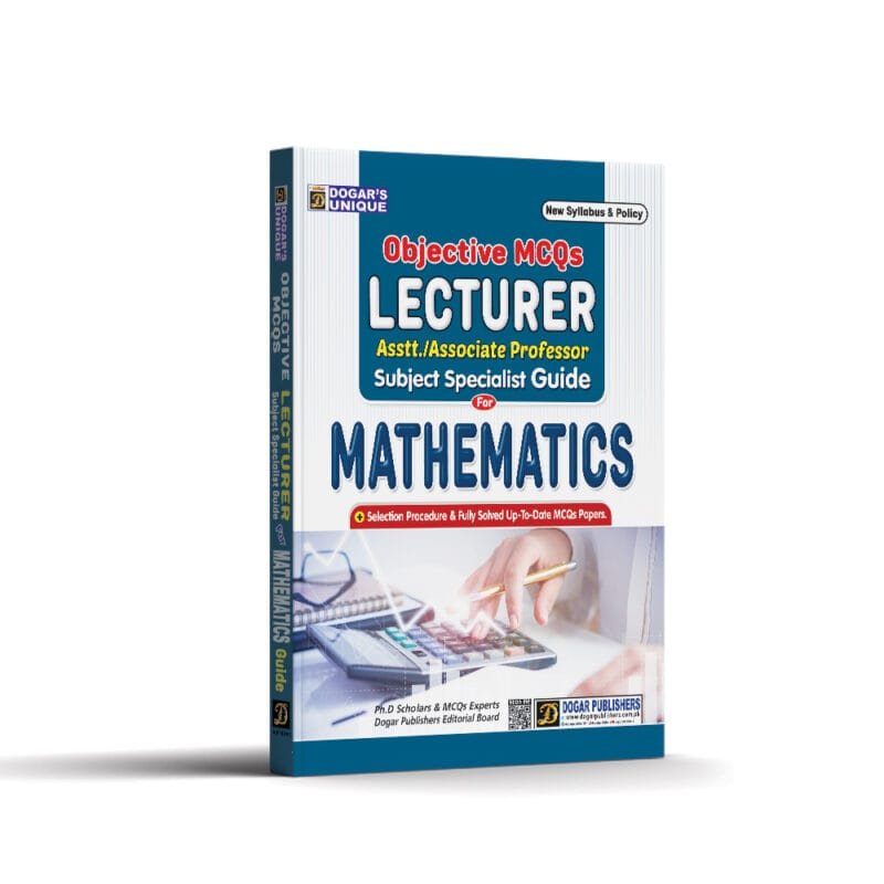 Lecturer Mathematics by Dogar Publishers