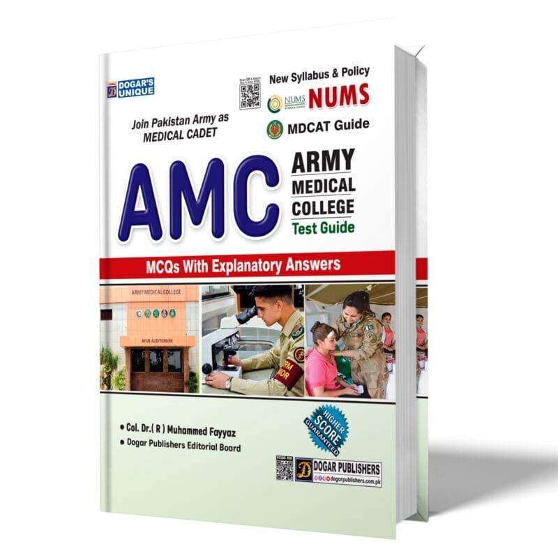 NUMS - AMC MDCAT Entry Test Guide