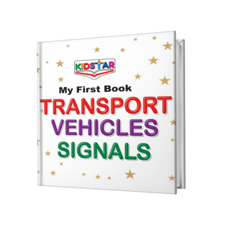 Foam Binding Kidstar Book (Transport, Vehicles & Signals)