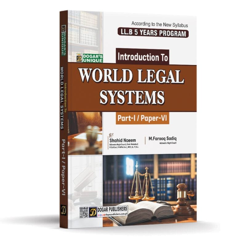 LLB World Legal System Part 1 (5 Years Program)