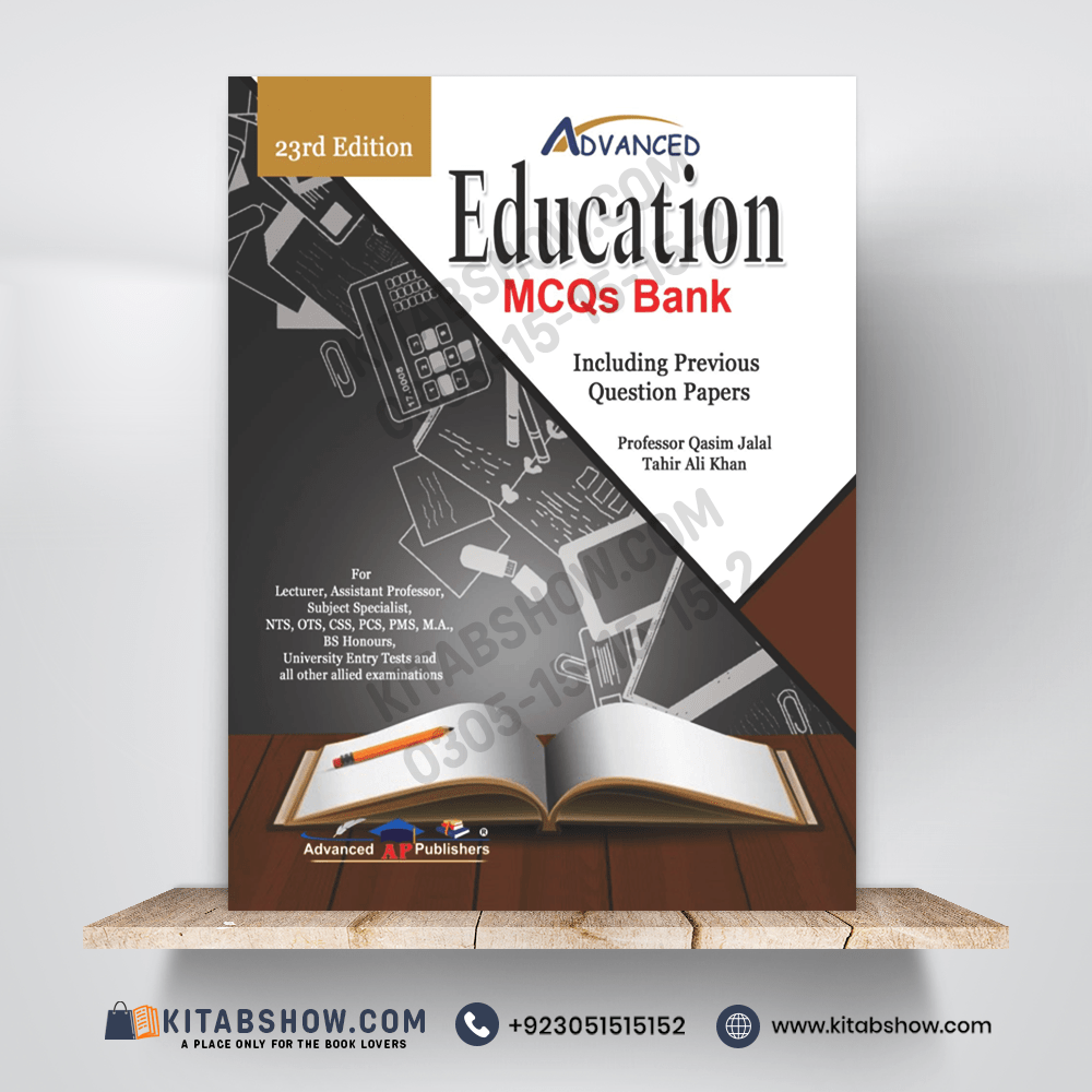 Education Mcqs Bank (Lecturer Guide) by Prof. Qasim Jalal Advanced Publishers
