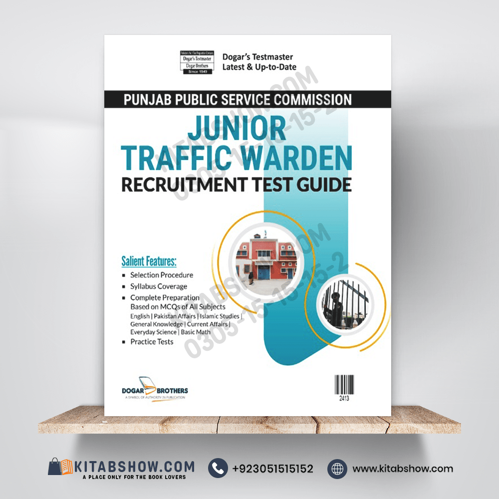 Junior Traffic Warden Recruitment Test Guide by Dogar Brothers